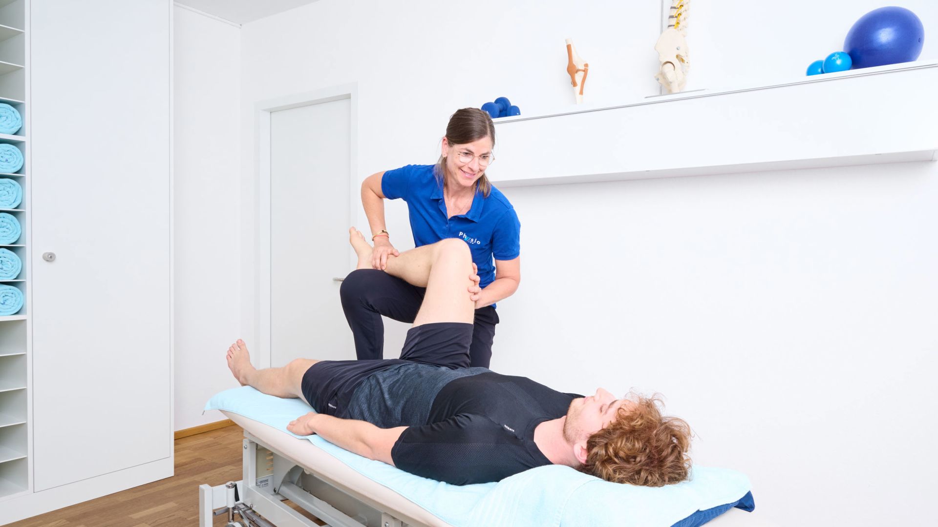 Behandlungsraum bei Physioline Zumikon