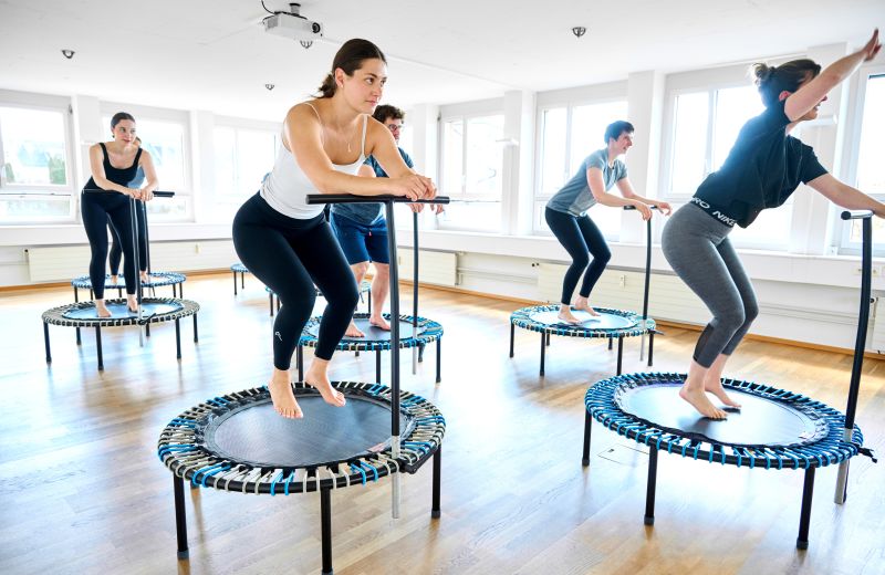 Trampolin Training in Zumikon