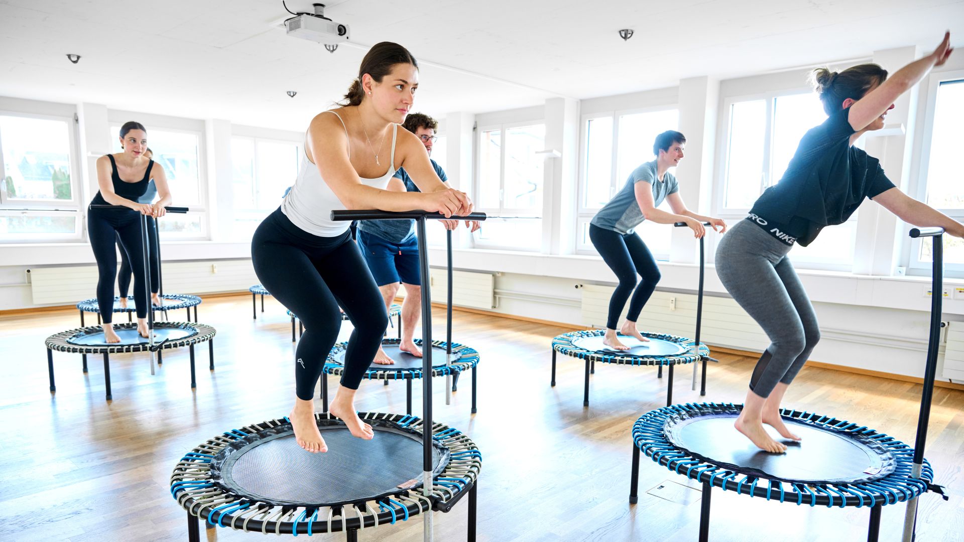 Trampolin Training in Zumikon