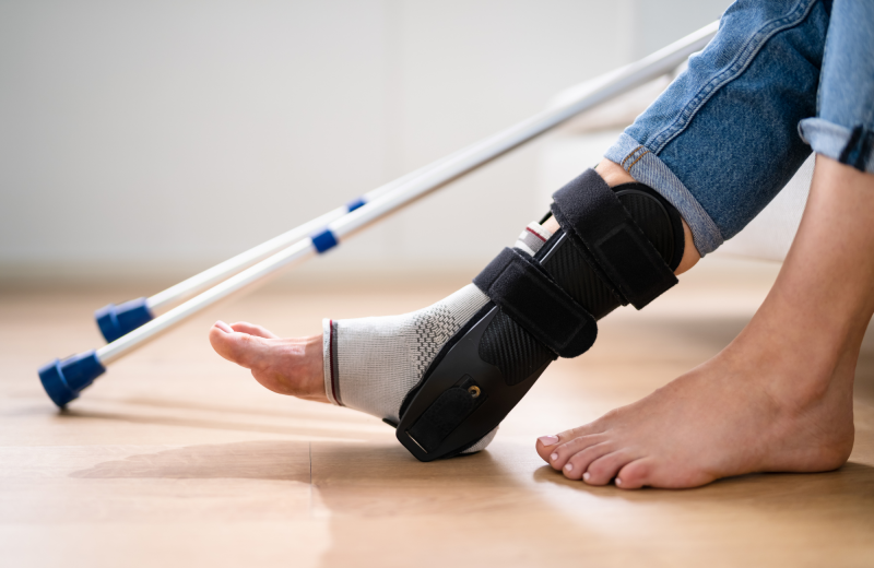 Umgeknickt beim Sport? Physiotherapie bei OSG-Distorsion 